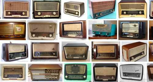 tocadiscos años 50 radio